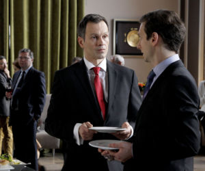 Przyjaciółki 3 sezon odcinek 28. Roman Wieliszewski (Przemysław Kozłowski), Adam Kamiński (Mateusz Grydlik)
