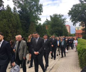 Pogrzeb Adama Wójcika