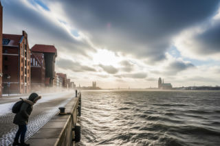 Zimny piątek w Szczecinie. Czy weekend przyniesie upragnione ocieplenie?