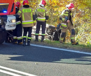 Wypadek w Lubieni