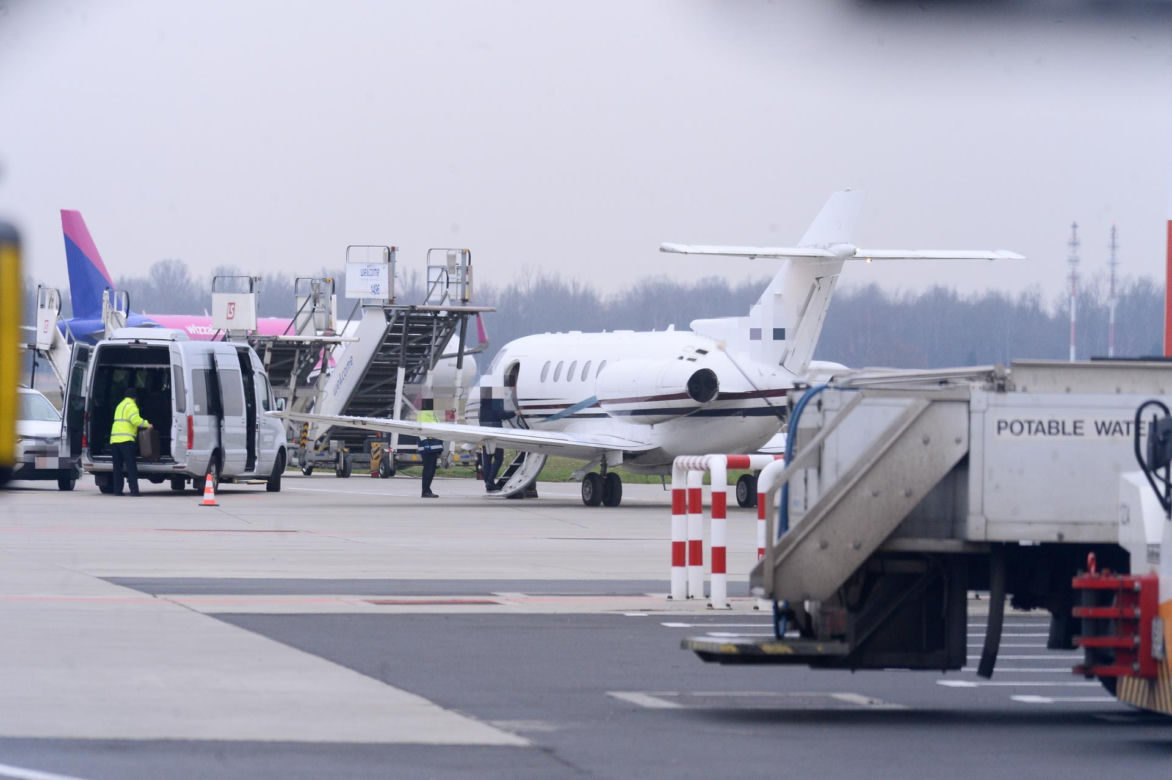 Lewandowscy przylecieli do Polski na święta
