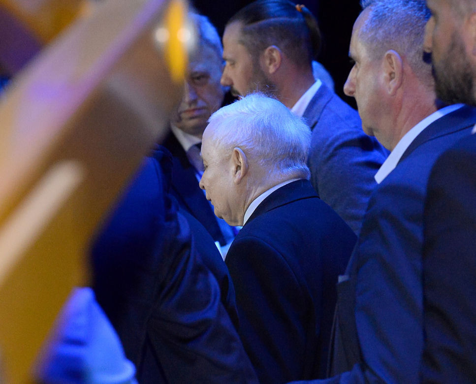 Jarosław Kaczyński na konwencji programowej PiS