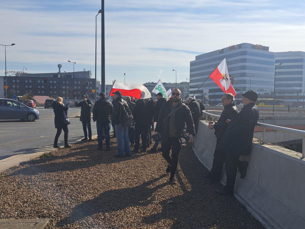 Protest rolników w Krakowie. 20.03.2024