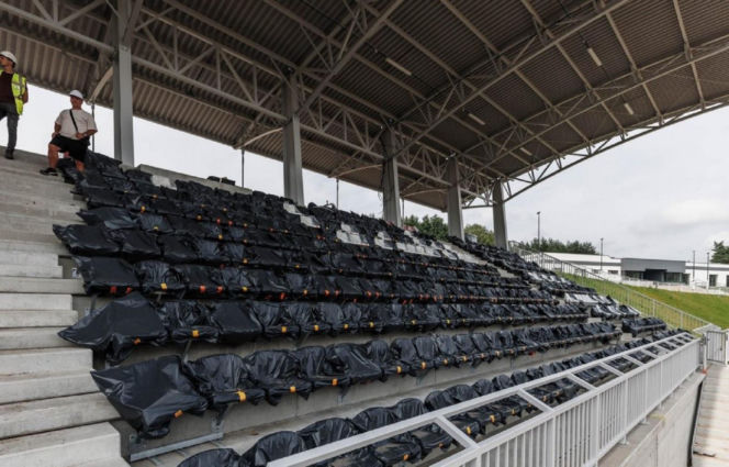 Remont stadionu Granatu w Skarżysku (lipiec 2026)