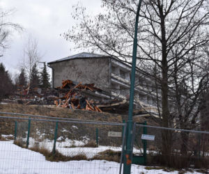 Zobacz, jak rozbierali zabytkową Panoramę w Zakopanem