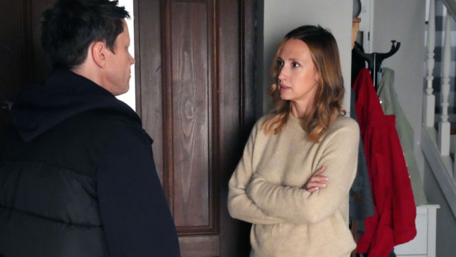 Barwy szczęścia odc. 3346.  Asia (Anna Gzyra), Daniel (Marcin Bikowski)