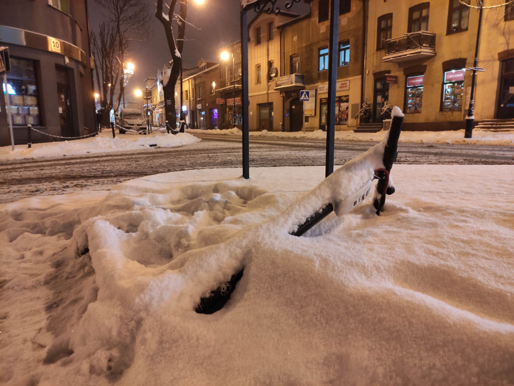 Tak wygląda Olkusz po potężnej śnieżycy