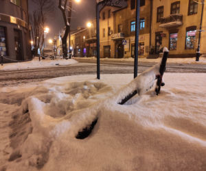 Tak wygląda Olkusz po potężnej śnieżycy