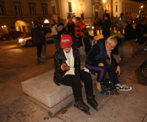 Nightskating po Warszawie