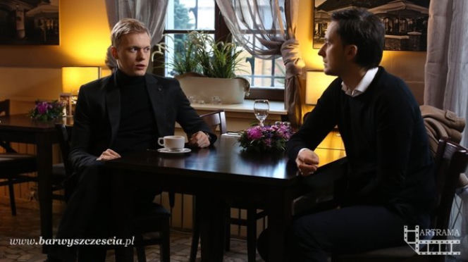 Barwy szczęścia. Władek Cieślak (Przemysław Stippa), Patryk (Philippe Tłokiński)