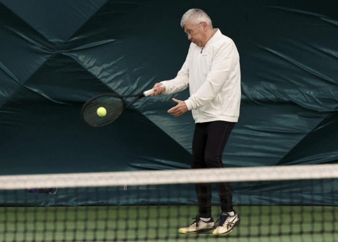 Senator Karczewski trenuje na wiosnę