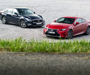 Infiniti Q70h Premium Tech & Lexus RC 300h F Sport