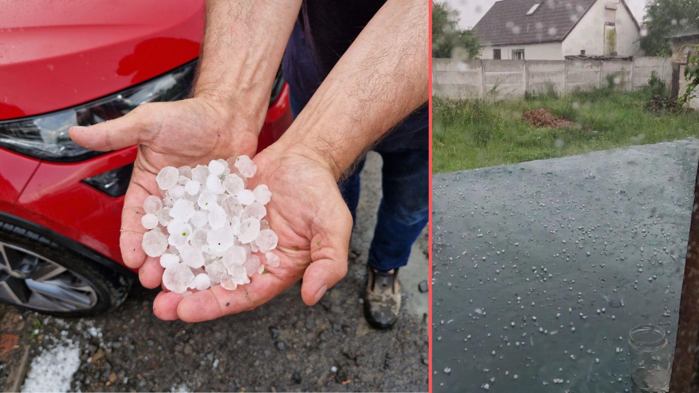 Gwałtowne burze przetaczają się przez Dolny Śląsk. Grad i utrudnienia na A4 