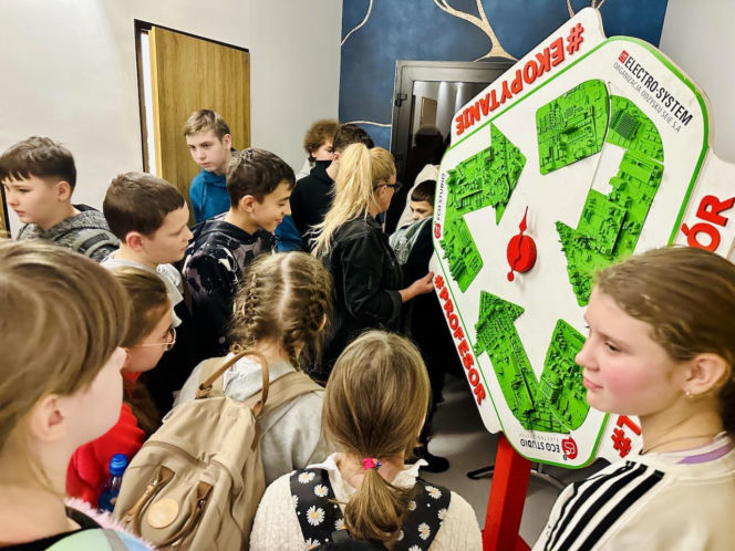 Projekt ekologiczny w Mordach i wizyta Saszan