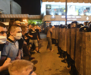 Demonstracje po wyborach na Białorusi