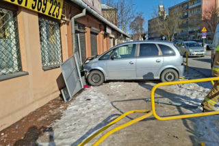 Wypadek na ulicy Radomskiej w Starachowicach