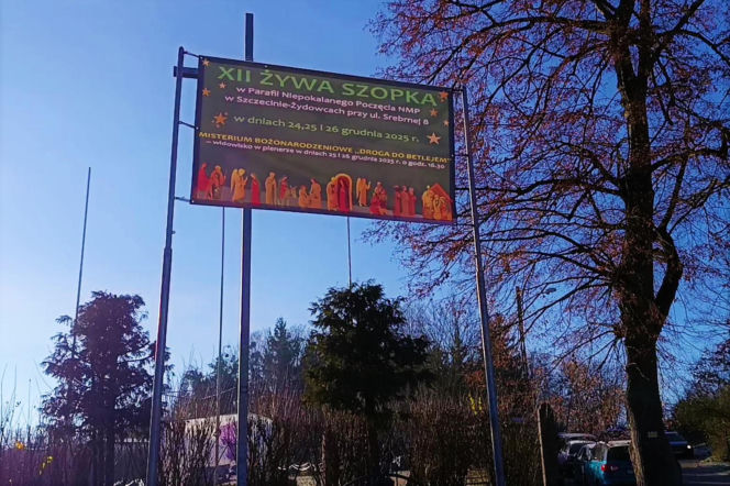 Żywa szopka w Żydowcach