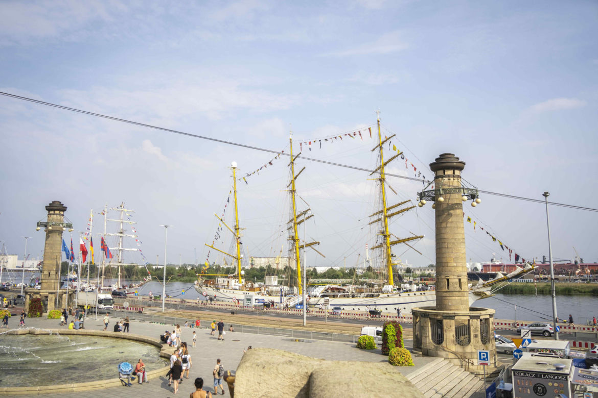 Żagle 2022 w Szczecinie - dzień pierwszy