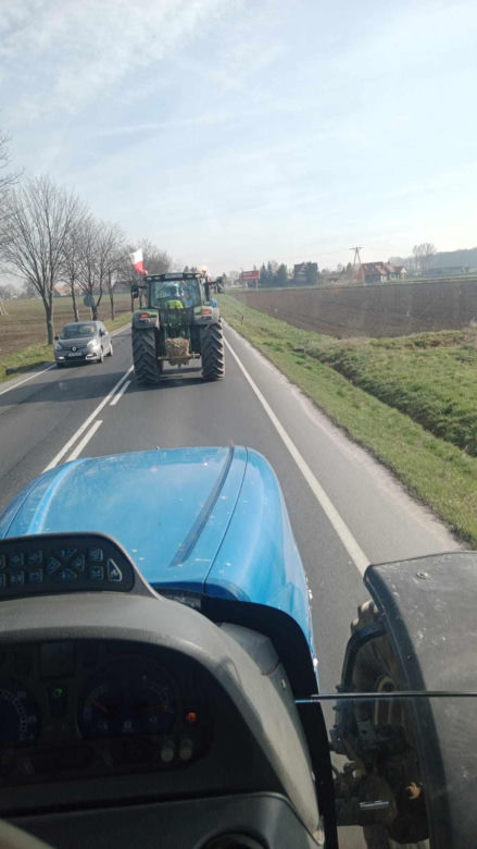Wielki protest rolników wokół Wrocławia. Protestujący byli u prezydenta Jacka Sutryka   