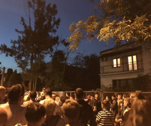 Protest przed domem Kaczyńskiego