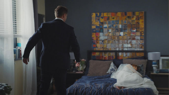 M jak miłość odc. 1890. Kama (Michalina Sosna), Marcin (Mikołaj Roznerski)