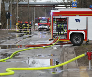 Duży wyciek gazu na Targówku 