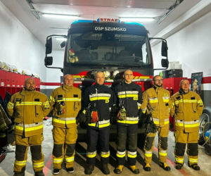 Diss na raka. Niezwykła akcja strażaków z powiatu kieleckiego