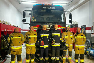 Diss na raka. Niezwykła akcja strażaków z powiatu kieleckiego