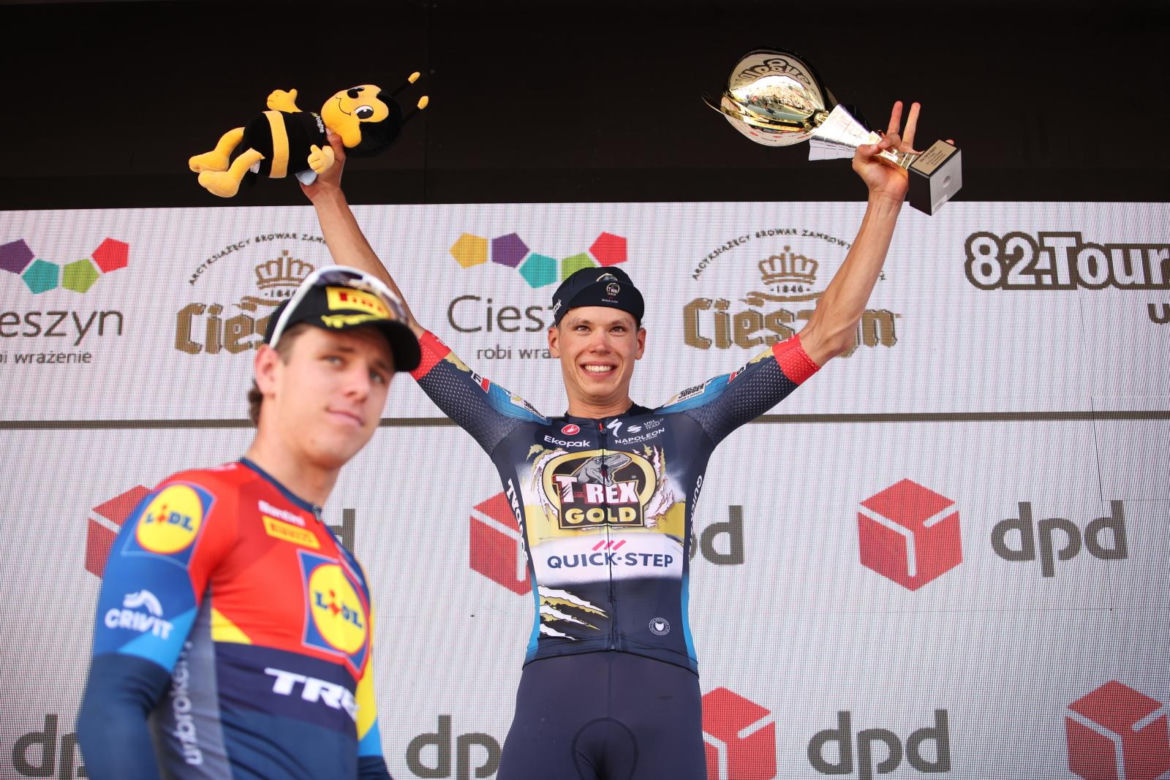 Finał IV etapu Tour de Pologne w Cieszynie. Mieszkańcy kibicowali kolarzom