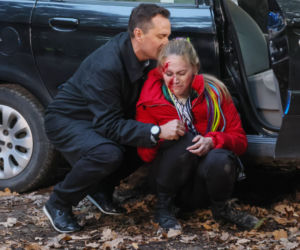 Na Wspólnej, odcinek 3389: Daria (Patrycja Topajew), Sławek Dziedzic (Mariusz Słupiński)