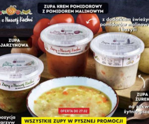 zupy 2+1 gratis