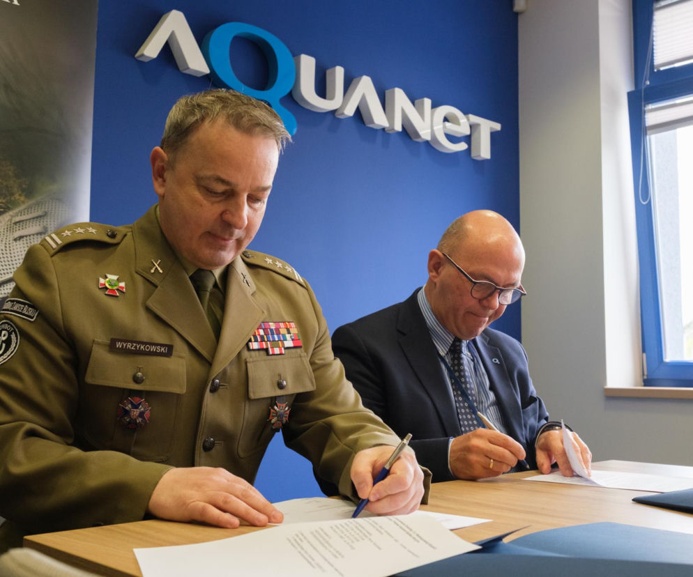 podpisanie porozumienia aquanet wot