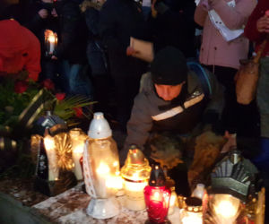 Sosnowiec pożegnał prezydenta Gdańska Pawła Adamowicza