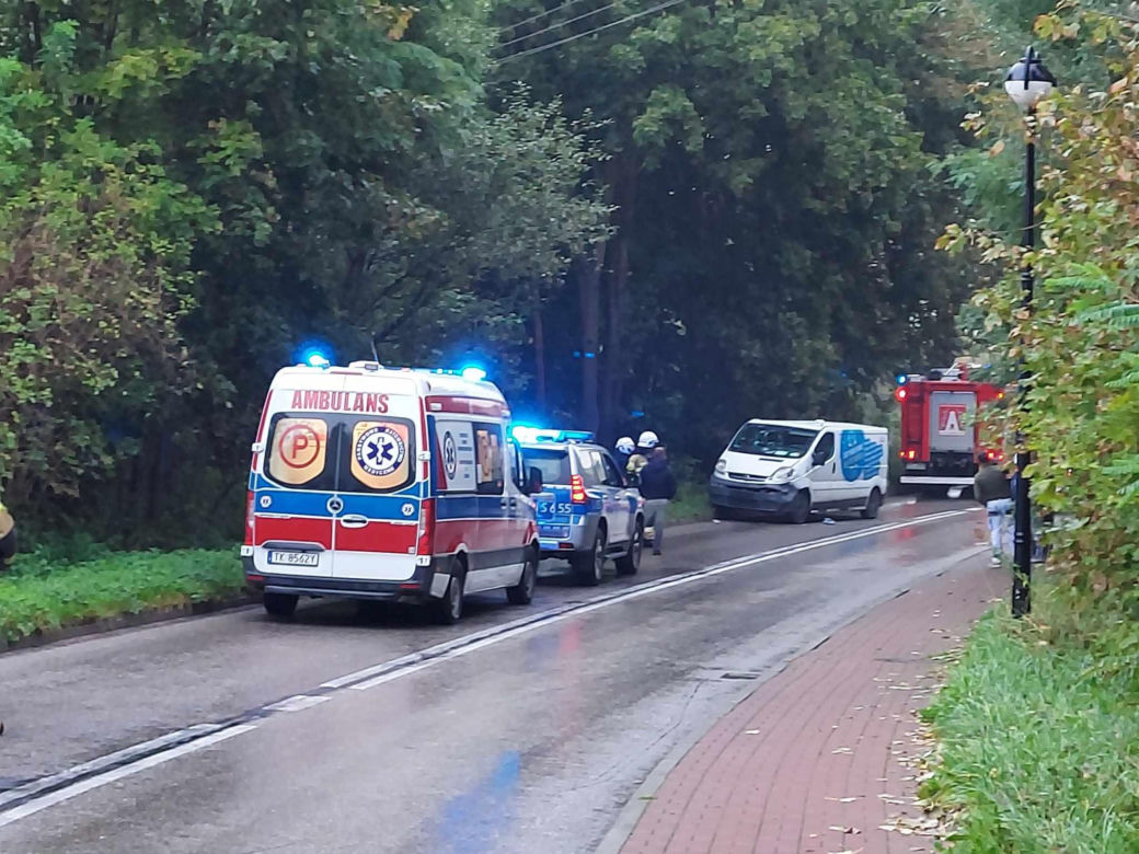 Kolizja w Pawłowie