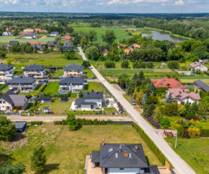 Głosków, gmina Piaseczno. Nowe osiedle deweloperskie