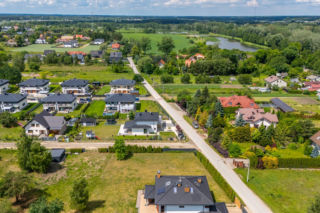 Głosków, gmina Piaseczno. Nowe osiedle deweloperskie