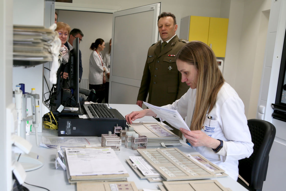 Otwarcie zmodernizowanego zakładu patomorfologii Wojskowego Instytutu Medycznego
