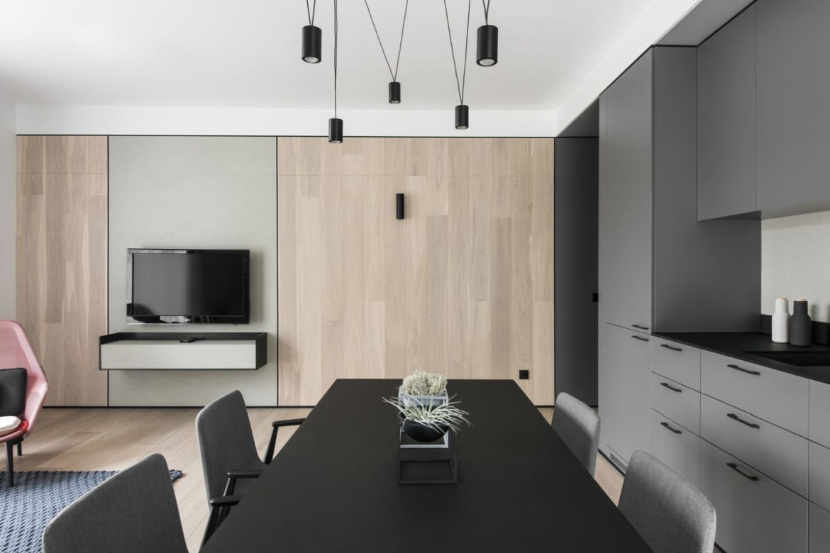 Nowoczesny apartament na Litwie