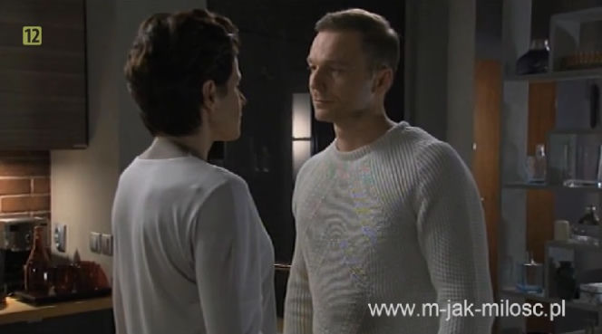 	M jak miłość. Sonia (Marta Król), Andrzej (Krystian Wieczorek)