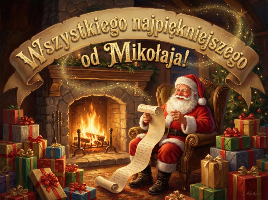 Kartki na Mikołajki 2025