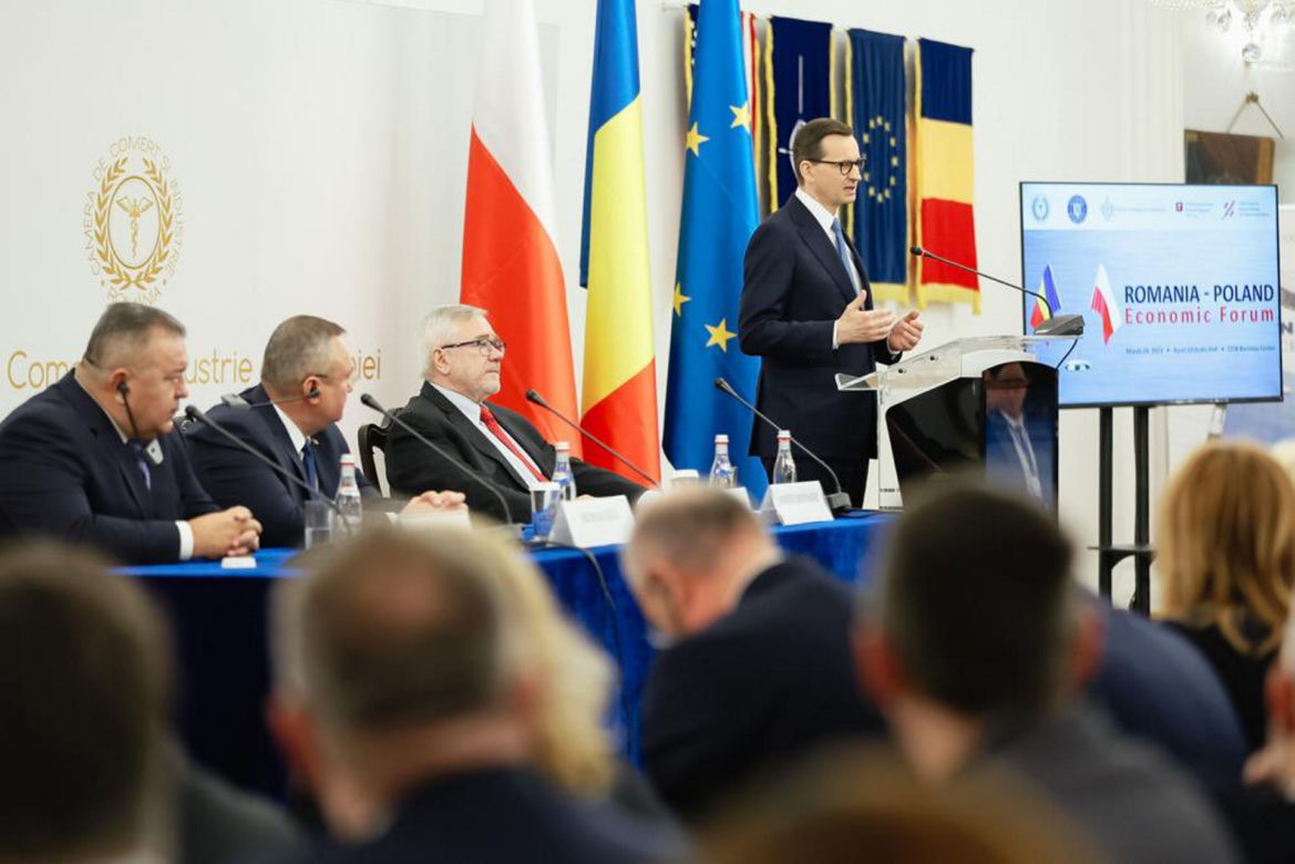 Premier Mateusz Morawiecki w Bukareszcie 