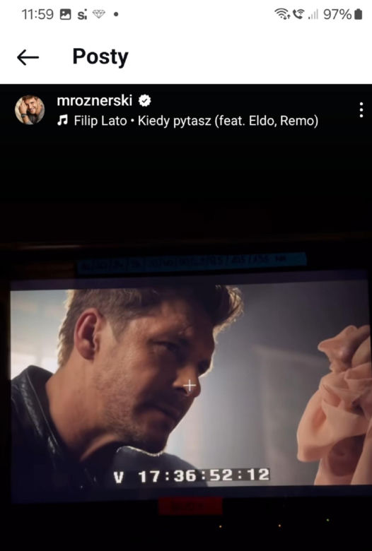 M jak miłość nowy sezon. Marcin (Mikołaj Roznerski) na planie