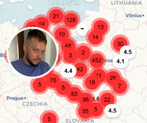 Książulo pokazał najlepsze punkty gastronomiczne w Polsce. Jest cała mapa 