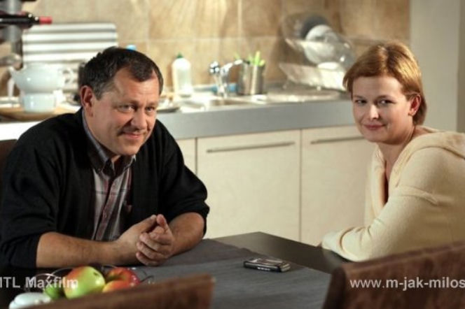 M jak miłość. Henio (Tadeusz Chudecki), Marta (Dominika Ostałowska)