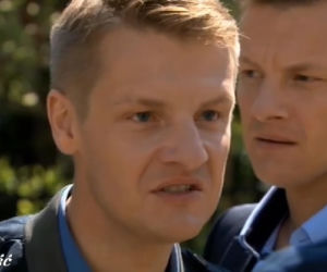M jak miłość odc. 1089. Piotrek (Marcin Mroczek), Paweł (Rafał Mroczek)
