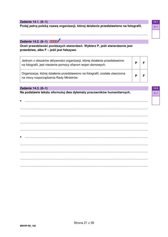 Matura 2026: WOS rozszerzony 12.05.2026r. Arkusze CKE, poziom podstawowy [Formuła 2023]