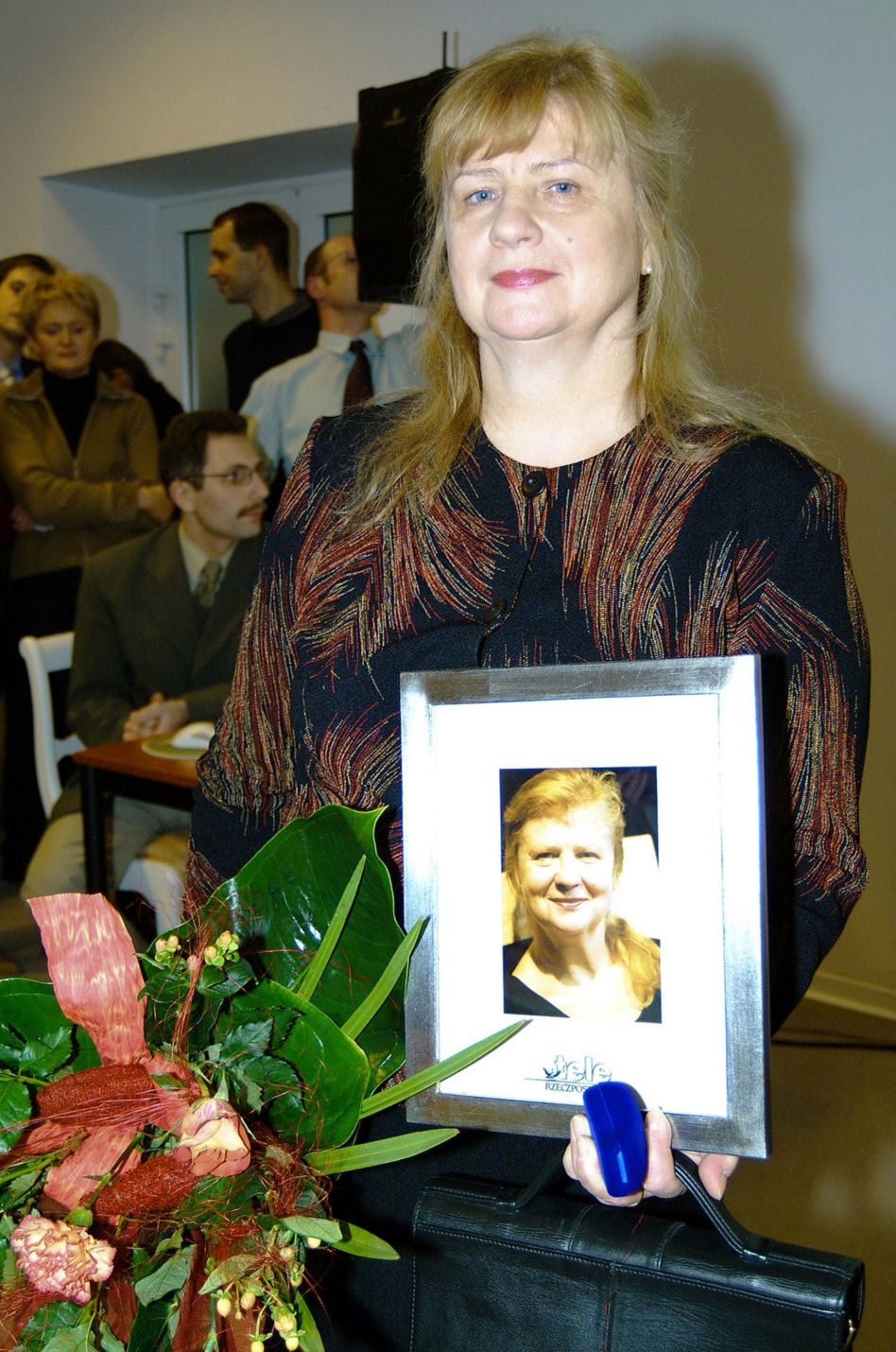Stanisława Celińska z rodziną