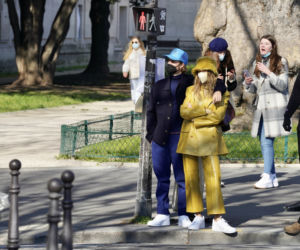 Justin Bieber i Hailey Bieber w Paryżu