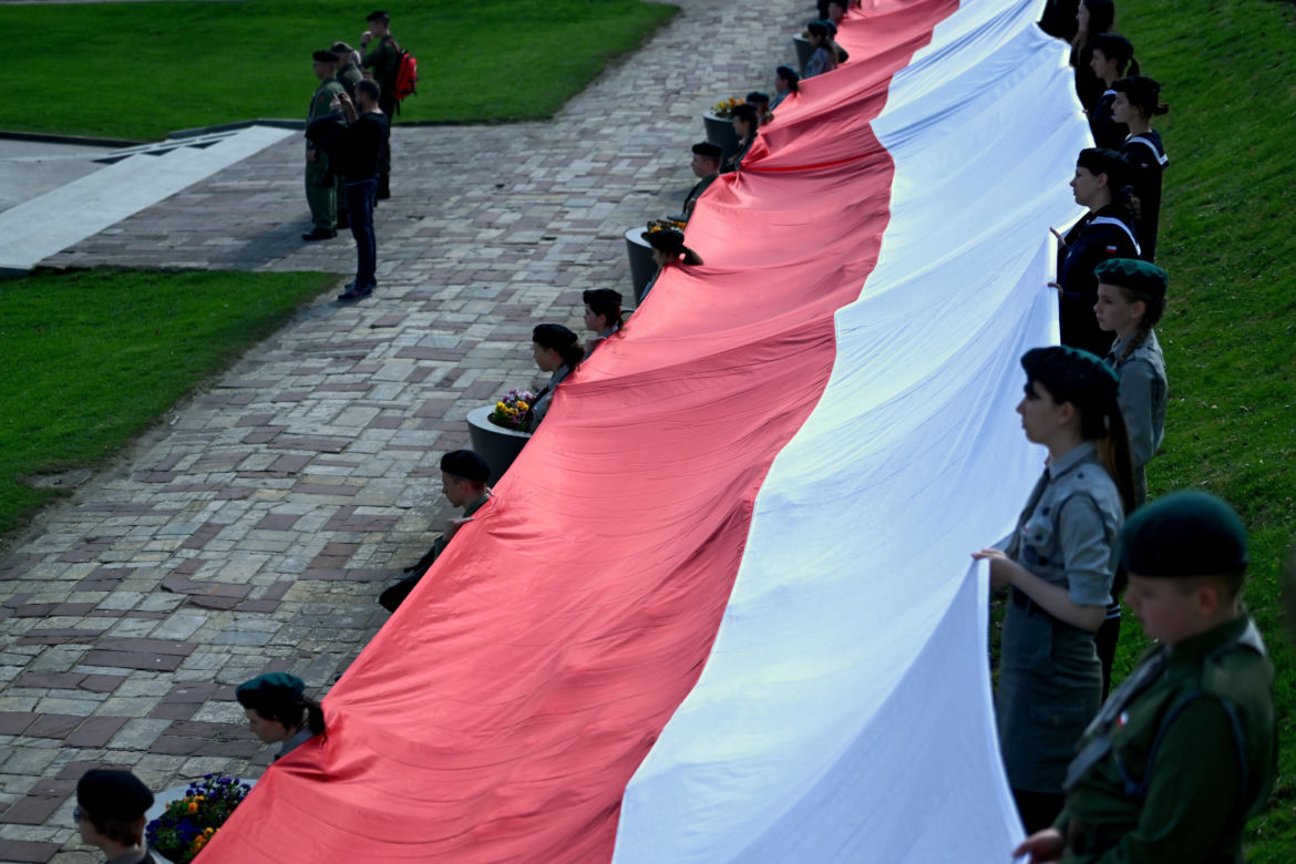 Dzień Flagi Rzeczpospolitej Polskiej w Przemyślu. Tak obchodzono to święto [ZDJĘCIA] 