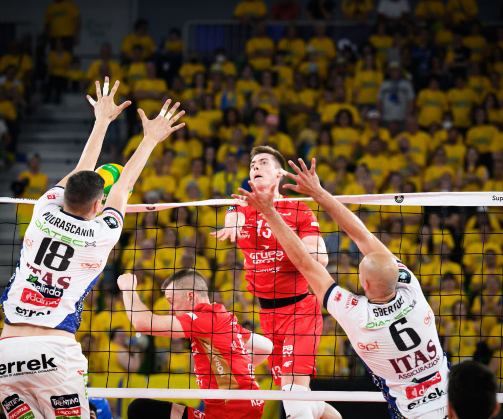Siatkówka, Zaksa Kędzierzyn, Itas Trentino, Liga Mistrzów, finał Lublana 2022, Kamil Semeniuk